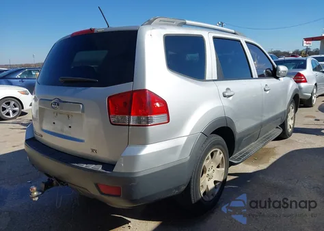 2009 Kia Borrego Ex V6 z USA, uszkodzony, nr VIN KNDJJ741295023874